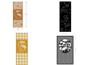 Bộ sưu tập 6 Mẫu vách ngăn CNC spa đẹp, tinh tế và bền bỉ