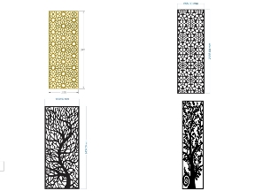 Bộ sưu tập 6 Mẫu vách ngăn CNC thẩm mỹ cao cho nhiều không gian HotlineZalo: 0862 950 152