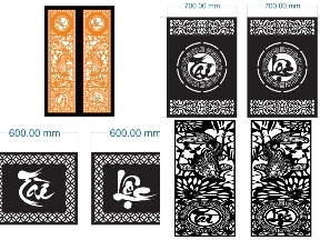 Bộ sưu tập 6 Mẫu vách ngăn tài lộc CNC đẹp