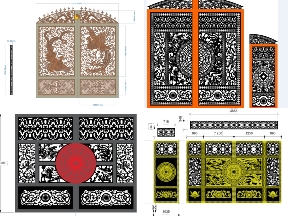 Bộ sưu tập 7 mẫu cổng tứ linh hiện đại nhất