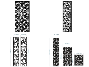 Bộ sưu tập 7 Mẫu vách ngăn CNC nổi bật được lựa chọn nhiều