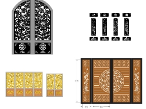 Bộ sưu tập 8 mẫu cổng hoa sen cnc mới nhất