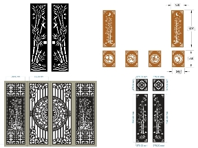 Bộ sưu tập 8 mẫu cổng trúc cho khách hàng