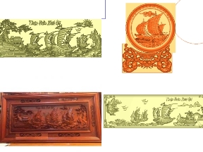 Bộ sưu tập 8 Mẫu Tranh Thuận Buồm Xuôi Gió tinh xảo trên Jdpaint
