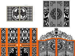 Bộ sưu tập 9 mẫu cổng động vật mới nhất