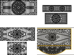 Bộ sưu tập 9 Mẫu Hàng Rào CNC Trống Đồng Cao Cấp Cho Biệt Thự