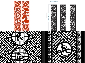 Bộ sưu tập 9 mẫu vách ngăn Phúc Lộc Thọ CNC đẹp