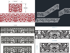 Bộ sưu tập Bán file lan can cnc chuẩn đẹp giá tốt