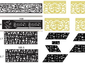 Bộ sưu tập Bán file lan can cnc đầy đủ định dạng phổ biến