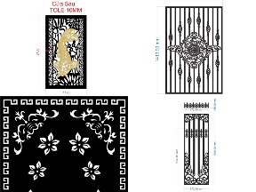 Bộ sưu tập Bộ 20 mẫu cổng 1 cánh mới nhất