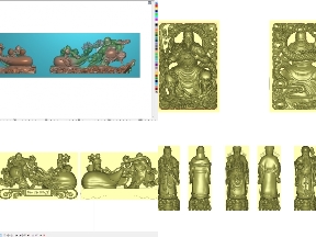 Bộ sưu tập Bộ 6 mẫu Tượng thiết kế jdpaint chỉ với 180.000đ