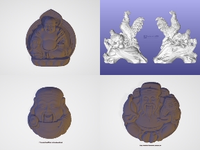 Bộ sưu tập Bộ 6 mẫu Tượng thiết kế Stl mới nhất