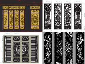 Bộ sưu tập Bộ 7 mẫu cổng hoa mới nhất hiện đại