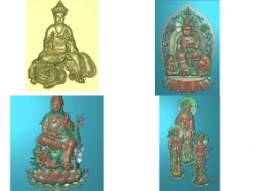 Bộ sưu tập Bộ 8 mẫu Phật giáo thiết kế mới nhất