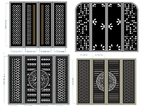 Bộ sưu tập Bộ Mẫu Cổng Hiện Đại Cá Tính
