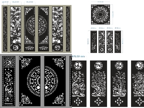 Bộ sưu tập Bộ Sưu Tập 10 Mẫu Cổng Trúc CNC – Tinh Gọn Từng Đường Nét
