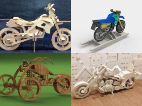 Bộ sưu tập Bộ sưu tập 7 mẫu mô hình mô tô 2 bánh rất đẹp và chi tiết