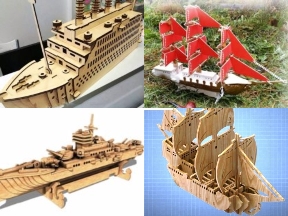 Bộ sưu tập Bộ sưu tập 8 mẫu mô hình tàu, thuyền CNC rất đẹp