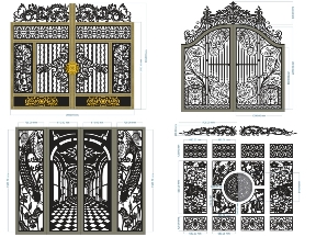 Bộ sưu tập Bộ Sưu Tập Cổng Biệt Thự Đẳng Cấp