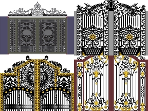 Bộ sưu tập BST Cổng Biệt Thự Đẳng Cấp