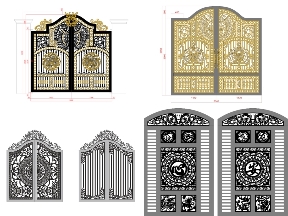 Bộ sưu tập BST Cổng Cao Cấp – Sự Kết Hợp Giữa Nghệ Thuật Và Kiến Trúc