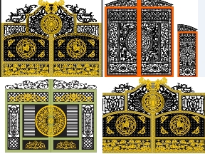 Bộ sưu tập Bộ Sưu Tập Cổng Nghệ Thuật Cao Cấp Cho Không Gian Kiến Trúc Sang Trọng