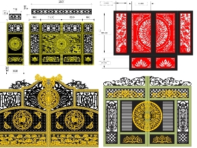 Bộ sưu tập Bộ Sưu Tập Cổng Sắt Nghệ Thuật Cao Cấp – Tinh Hoa Kiến Trúc Biệt Thự