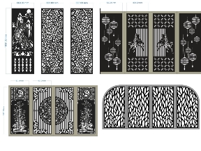 Bộ sưu tập BST 10 mẫu cổng 4 cánh hiện đại nhất