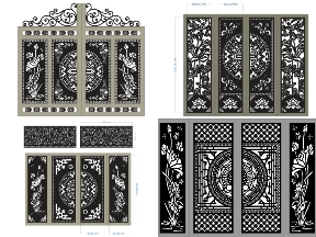 Bộ sưu tập BST 10 mẫu cổng hoa sen mới nhất