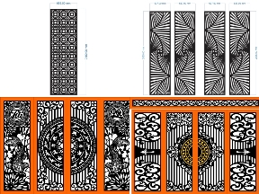 Bộ sưu tập BST 15 mẫu cổng 4 cánh mới