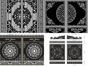 Bộ sưu tập BST 5 mẫu cổng 2 cánh trống đồng