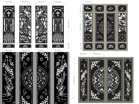 Bộ sưu tập BST 7 mẫu cổng hoa sen cnc mới nhất