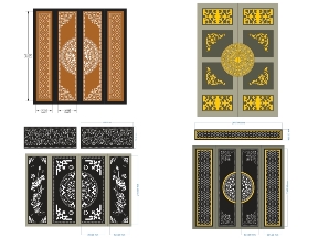 Bộ sưu tập BST 8 mẫu cổng hoa văn mới nhất