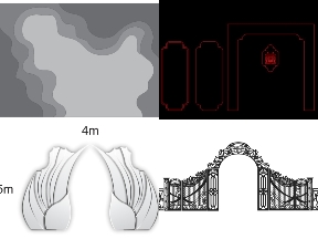 Bộ sưu tập Tổng hợp 10 bộ cổng cưới hiện đại