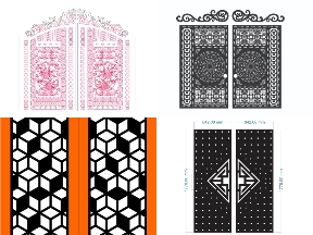 Bộ sưu tập Tổng hợp 10 mẫu Cổng 2 cánh giá cực rẻ