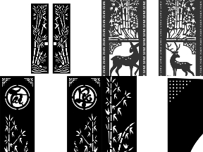 Bộ sưu tập Tổng hợp 10 mẫu Cổng 2 cánh Trúc