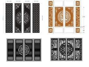 Bộ sưu tập Tổng hợp bộ sưu tập 10 mẫu cổng 4 cánh mới hot nhất