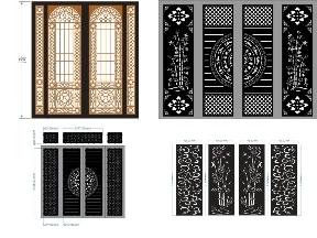 Bộ sưu tập Bộ sưu tập 10 mẫu cổng 4 cánh mới nhất hiện nay