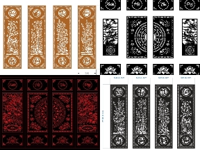 Bộ sưu tập Bộ sưu tập 10 mẫu cổng 4 cánh xuân hạ thu đông đẹp mắt