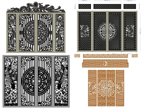 Bộ sưu tập Bộ sưu tập 10 mẫu cổng cá chép 4 cánh giảm 20%