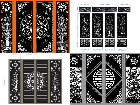 Bộ sưu tập 10 Mẫu Cổng Trúc CNC – Đơn Giản, Dễ Phối Cảnh