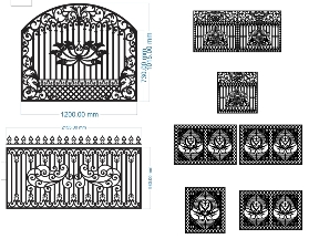Bộ sưu tập Bộ sưu tập 10 mẫu hàng rào sang trọng dành cho biệt thự và nhà phố