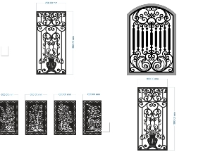 Bộ sưu tập Bộ sưu tập 10 mẫu hàng rào sắt đẹp cho nhà phố hiện đại