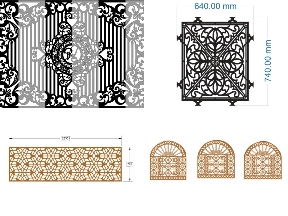 Bộ sưu tập Bộ sưu tập 10 mẫu hàng rào sắt mỹ thuật đẹp và bền chắc
