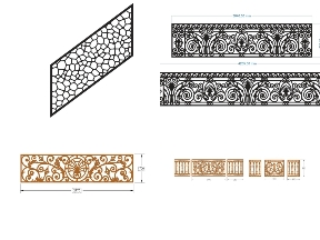 Bộ sưu tập Thiết kế 10 mẫu lan can cnc đẹp cho ban công và cầu thang