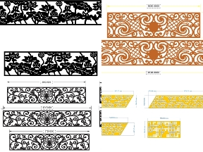 Bộ sưu tập Bộ sưu tập 10 mẫu lan can cnc đẳng cấp cho công trình hiện đại