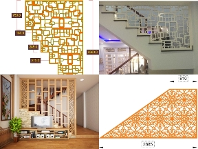 Bộ sưu tập Cập nhật 10 mẫu vách ngăn cầu thang đẹp dành cho nhà phố