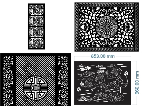 Bộ sưu tập Tuyển chọn 10 mẫu vách ngăn cnc đẹp và sắc nét
