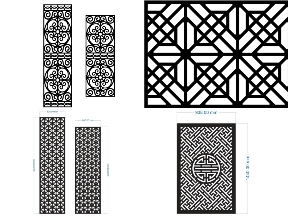 Bộ sưu tập Bộ 10 mẫu vách ngăn CNC được lựa chọn nhiều nhất