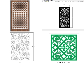 Bộ sưu tập Bộ sưu tập 10 mẫu vách ngăn CNC cao cấp với đường nét tinh xảo